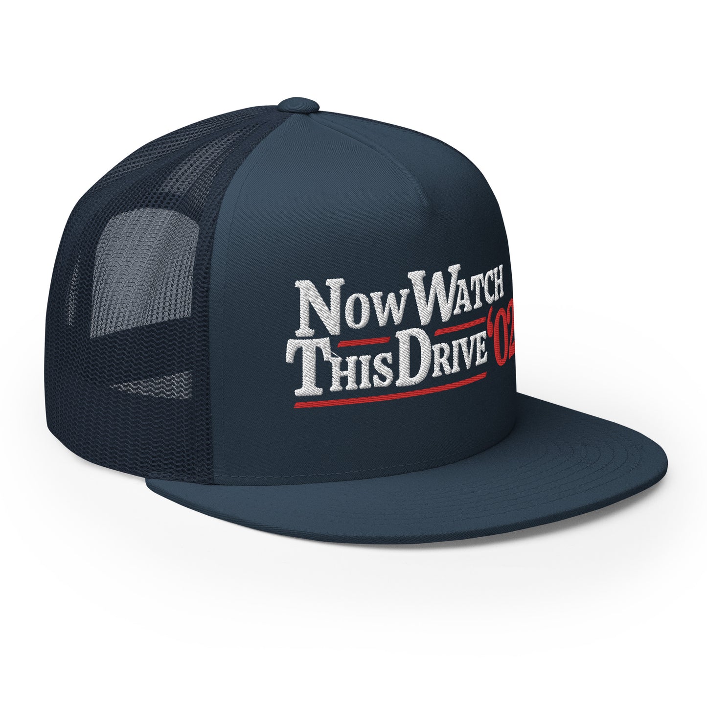 Now Watch This Drive - Navy Trucker Cap