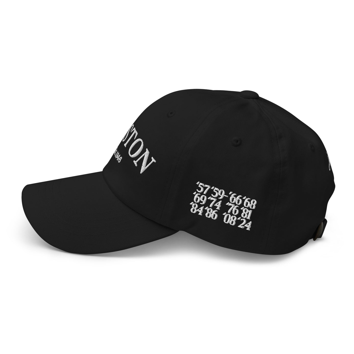Boston Celtics - Championship Edition Dad hat (BLACK)