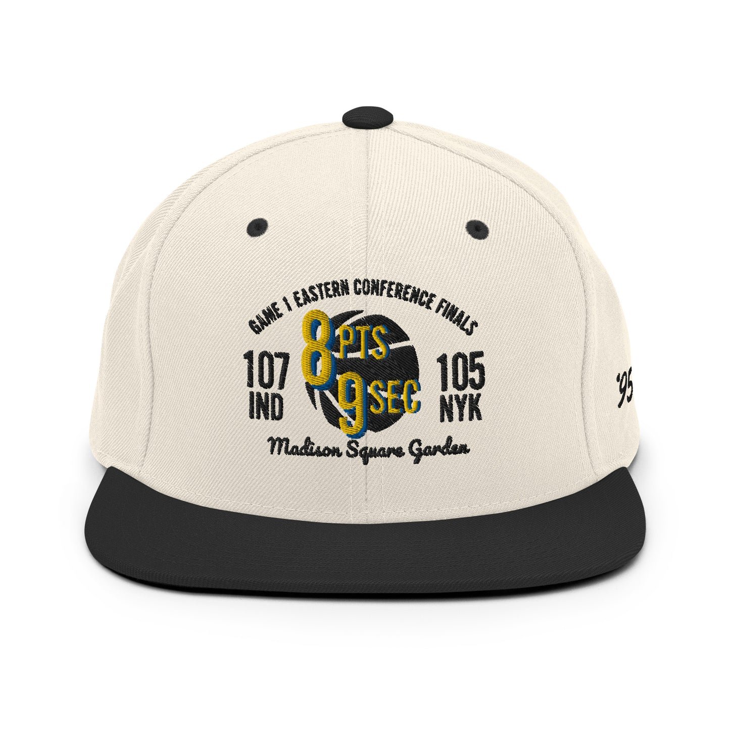Indiana Pacers - Reggie Miller - Natural/Black Hat
