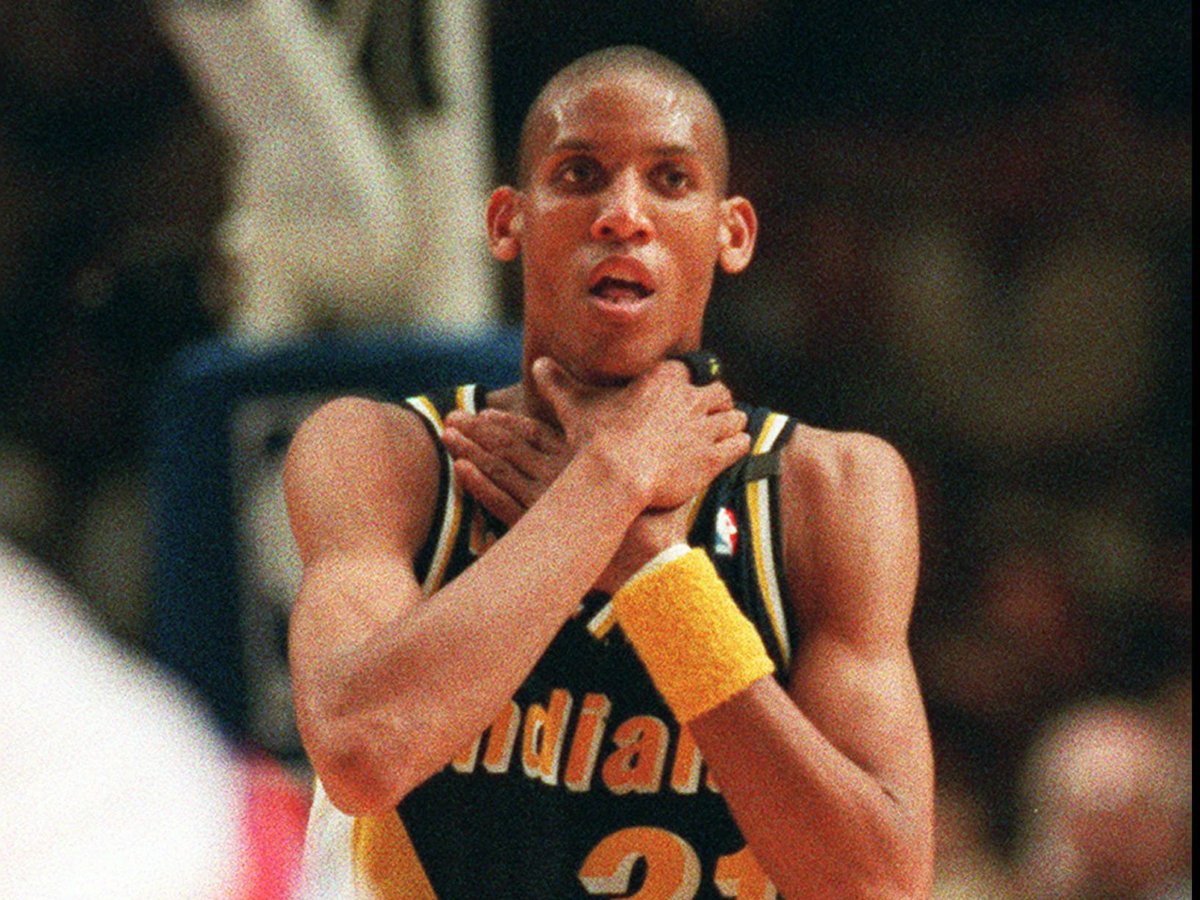 8 in 9 - Indiana Pacers - Reggie Miller