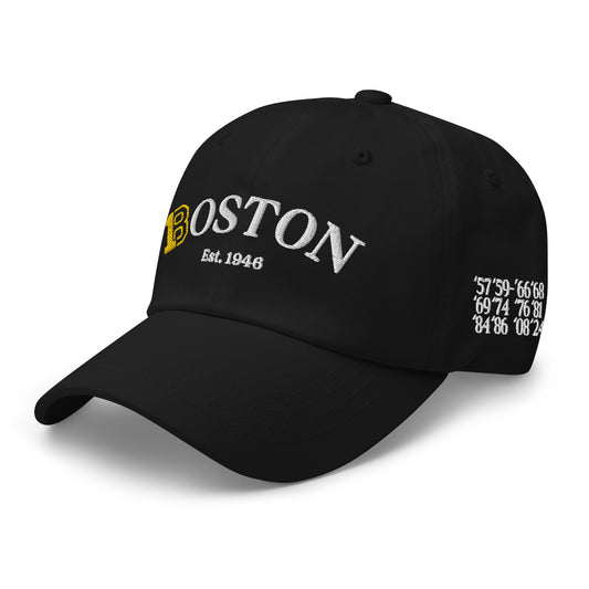 Boston Celtics - Championship Edition Dad hat (BLACK)