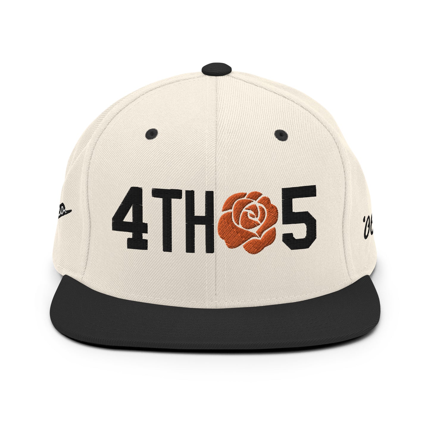 Texas Longhorns - 4th&5 - Natural/Black Hat