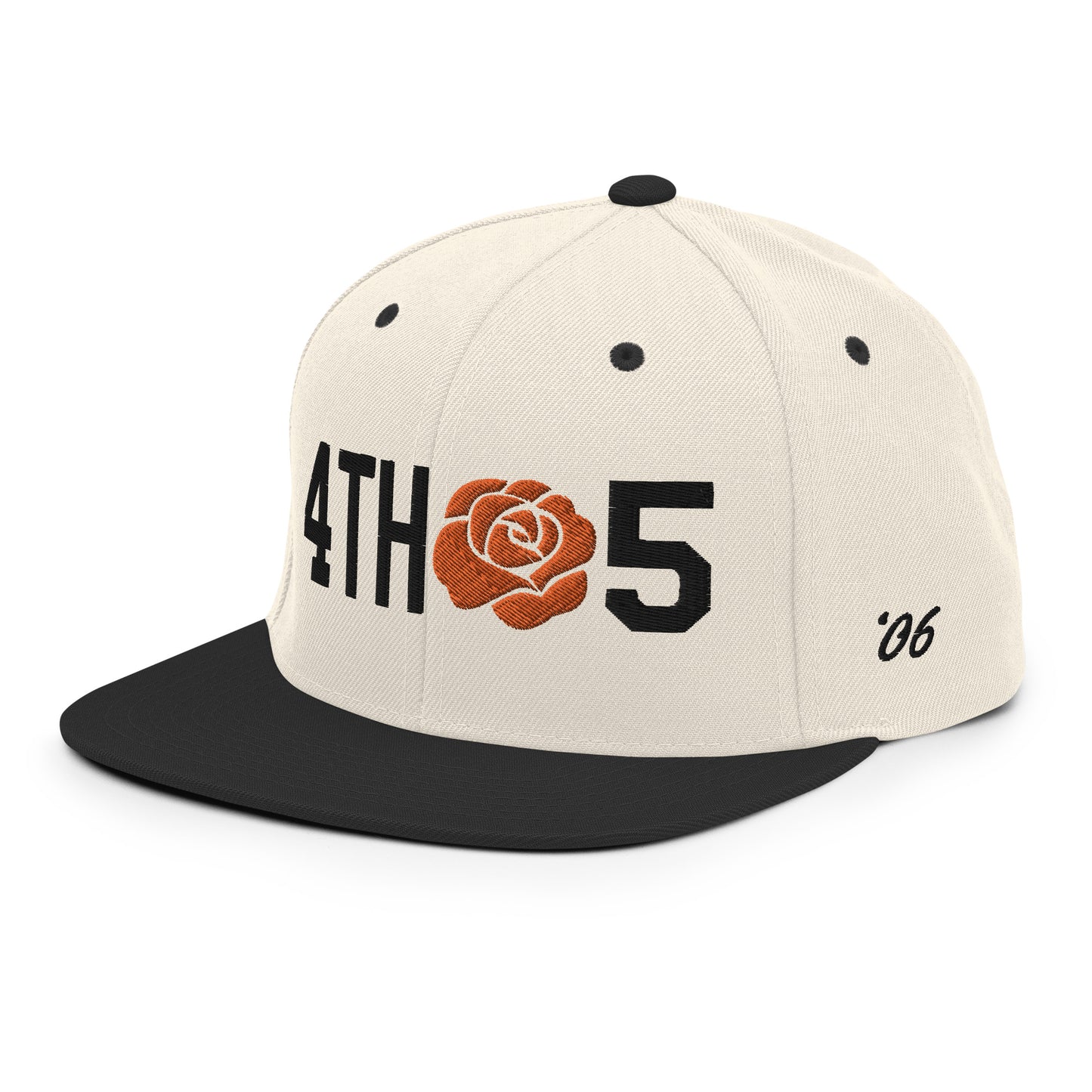 Texas Longhorns - 4th&5 - Natural/Black Hat