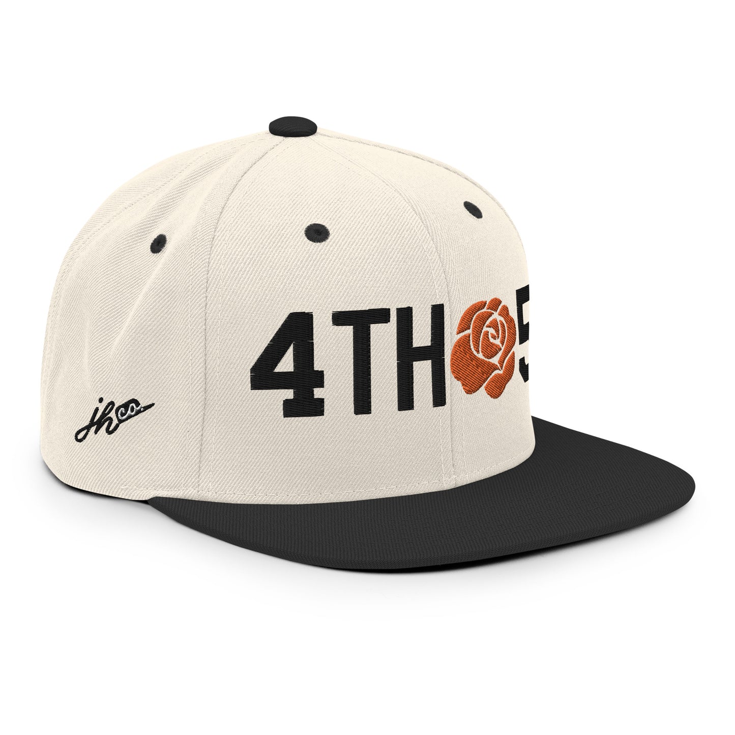 Texas Longhorns - 4th&5 - Natural/Black Hat